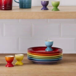 Le Creuset Stoneware Rainbow Set Of 6 Side Plates -KNIVES AND TOOLS 2f5a44d4 a021 4ed4 863a a64384f149b2 00968.1691419505