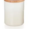Le Creuset Medium Storage Jar With Wood Lid Meringue