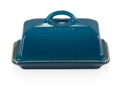 Le Creuset Butter Dish Deep Teal -KNIVES AND TOOLS 49029 36425