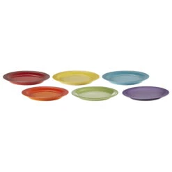 Le Creuset Stoneware Rainbow Set Of 6 Dinner Plates -KNIVES AND TOOLS 852be943 86e5 4a4a 82fe 23109d7f0dc3 32385.1697533920