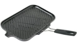 Le Creuset Grill Pan/skillet 36 Cm Black With Collapsible Handle