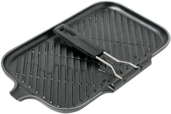Le Creuset Grill Pan/skillet 36 Cm Black With Collapsible Handle 4 Le Creuset Grill Pan/skillet 36 Cm Black With Collapsible Handle - Image 2