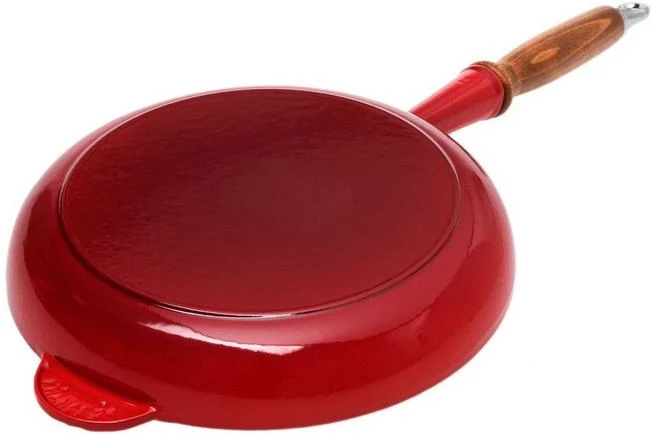 Le Creuset Frying Pan - 24 Cm, 1.6 L Red 4 Le Creuset Frying Pan - 24 Cm, 1.6 L Red - Image 2