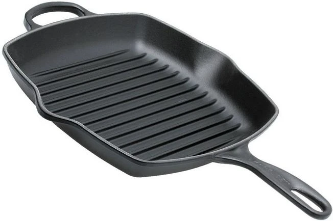 Le Creuset Grill Pan/skillet 26cm Square, Black 3 Le Creuset Grill Pan/skillet 26cm Square, Black