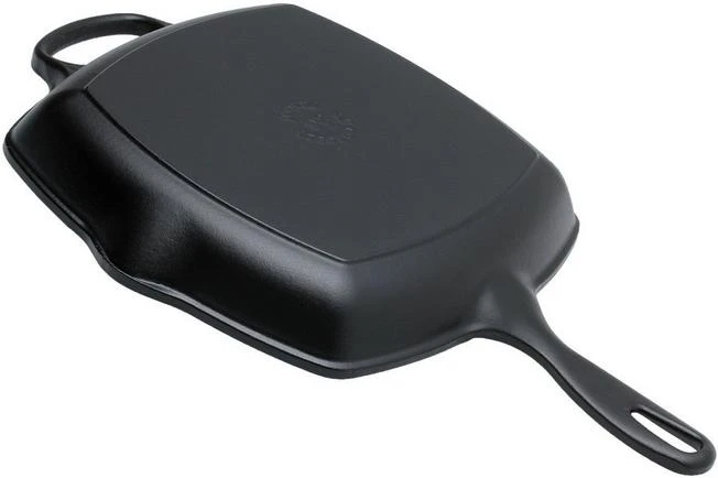 Le Creuset Grill Pan/skillet 26cm Square, Black 4 Le Creuset Grill Pan/skillet 26cm Square, Black - Image 2
