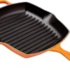 Le Creuset Grill Pan/skillet 26cm Square, Orange