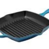 Le Creuset Signature Square Grill Pan/skillet, 26 Cm, Azure