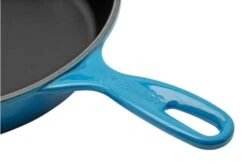 Le Creuset Signature 20187262200422, Round Frying Pan/skillet, 26 Cm, Azure -KNIVES AND TOOLS LC20187262200422 03 lecreuset
