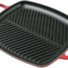 Le Creuset La Fonte Enamel Grill Pan 30 Cm, Cherry Red