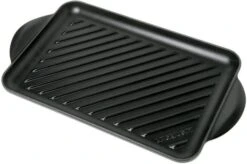 Le Creuset La Fonte Enamel Rectangular Grill Pan 32 Cm, Black
