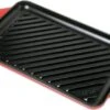 Le Creuset La Fonte Enamel Rectangular Grill Pan 32 Cm, Red