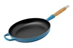 Le Creuset Signature Frying Pan, 28 Cm, 2.6 L, Azure