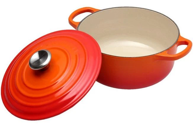 Le Creuset Casserole-cocotte 20cm, 2,4 L Orange 4 Le Creuset Casserole-cocotte 20cm, 2,4 L Orange - Image 2