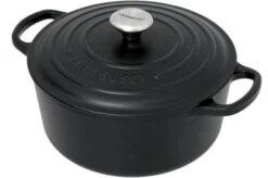 Le Creuset Casserole-cocotte 22cm, 3,3 L Matt Black