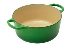 Le Creuset Casserole - Cocotte 24 Cm, 4.2 L Green -KNIVES AND TOOLS LC21177244082430 03 lecreuset