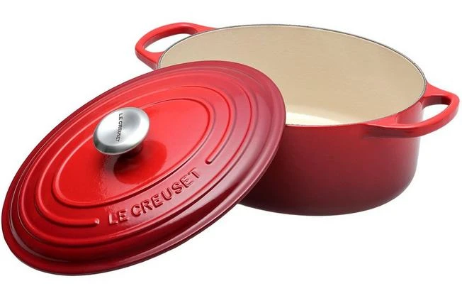 Le Creuset Casserole-cocotte Oval 29cm, 4,7 L Red 4 Le Creuset Casserole-cocotte Oval 29cm, 4,7 L Red - Image 2