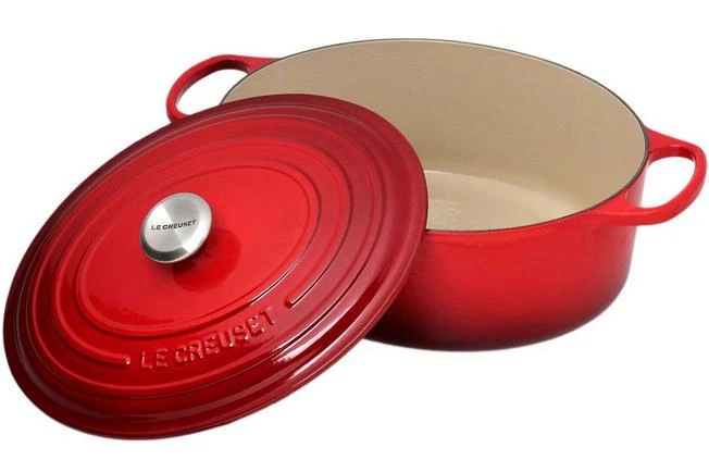 Le Creuset Casserole-cocotte Oval 33cm, 7,5 L Red 4 Le Creuset Casserole-cocotte Oval 33cm, 7,5 L Red - Image 2