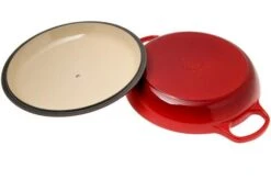 Le Creuset Campagnards Frying Pan 30 Cm, 3,5L Red -KNIVES AND TOOLS LC21180300602430 03 le creuset lc21180300602430 03