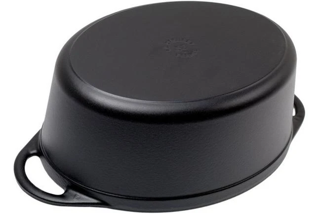 Le Creuset Doufeu Cast-iron Casserole Oval, 32 Cm, 7.2L Black 5 Le Creuset Doufeu Cast-iron Casserole Oval, 32 Cm, 7.2L Black - Image 3