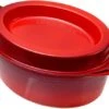 Le Creuset Doufeu Cast-iron Casserole Oval, 32 Cm, 7.2L Red