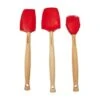 Le Creuset Premium Silicone Spatula 3-piece Set, Cherry Red 1 Le Creuset Premium Silicone Spatula 3-piece Set, Cherry Red -KNIVES AND TOOLS LC42830000600007 01 lecreuset
