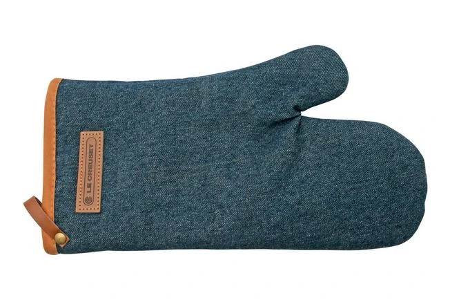 Le Creuset Denim Oven Mitt 3 Le Creuset Denim Oven Mitt