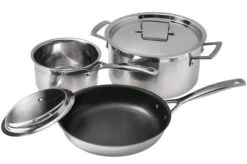 Le Creuset 53808000010050 3-piece Pan Set