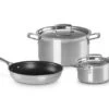 Le Creuset Triply Set Of 3, Stainless Steel Pan Set