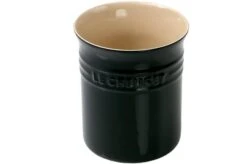 Le Creuset Ceramic Utensil Jar, Black, 15 Cm