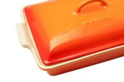 Le Creuset Rectangular Oven Dish With Lid, 33 Cm, Orange-red -KNIVES AND TOOLS LC91001533090000 04 lecreuset