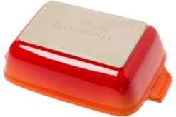 Le Creuset Rectangular Oven Dish 1.1 L, 19 Cm, Orange-red -KNIVES AND TOOLS LC91004719090100 02 le creuset lc91004719090100 02