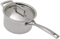 Le Creuset 3-ply Saucepan With Lid, 18 Cm, 2,8L