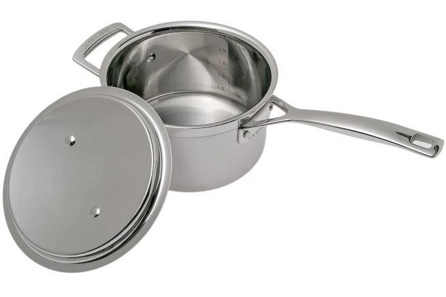 Le Creuset 3-ply Saucepan With Lid, 18 Cm, 2,8L 4 Le Creuset 3-ply Saucepan With Lid, 18 Cm, 2,8L - Image 2