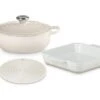 Le Creuset 2022 Set Meringue, Cast Iron Stoneware And Silicone, Pan Set