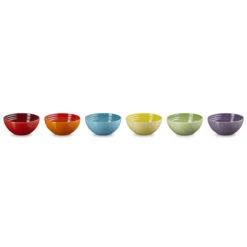 Le Creuset Stoneware Rainbow Set Of 6 Snack Bowls -KNIVES AND TOOLS d1e2de8e ef3a 4489 9cd0 62e527573e7a 50272.1697533925